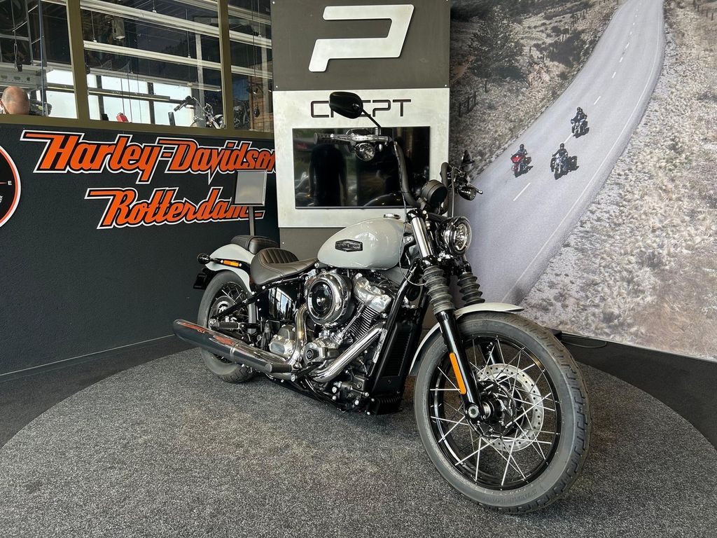  FXBB STREET BOB Laced Wheels - Billiard Grey